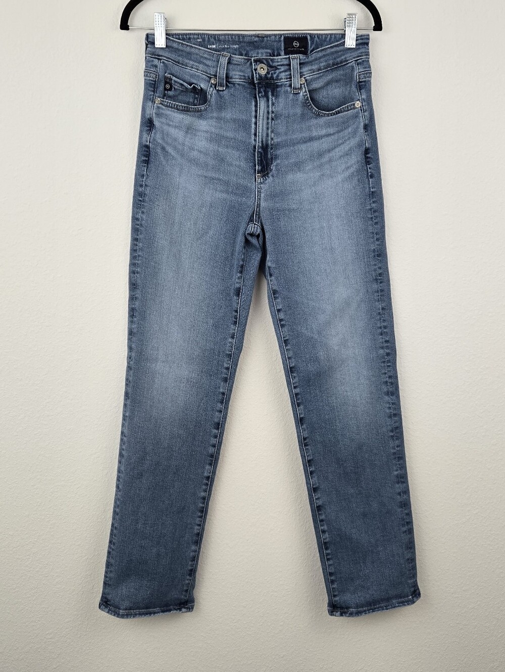 AG Saige High Rise Straight Jean